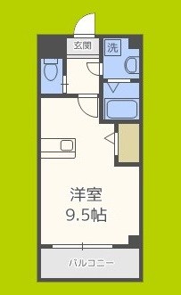 サンライフ北田辺 間取り