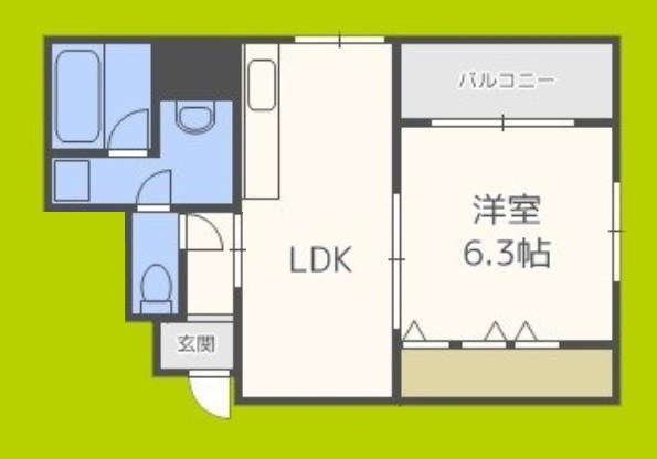 プラム九条 間取り