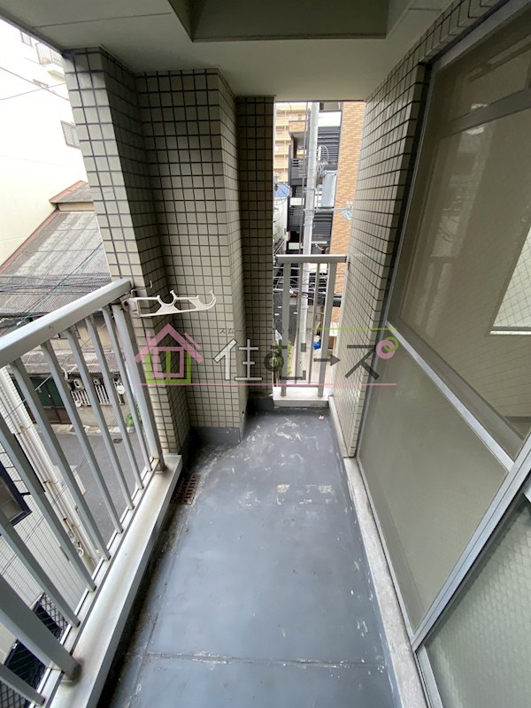 プラム九条 ベランダ