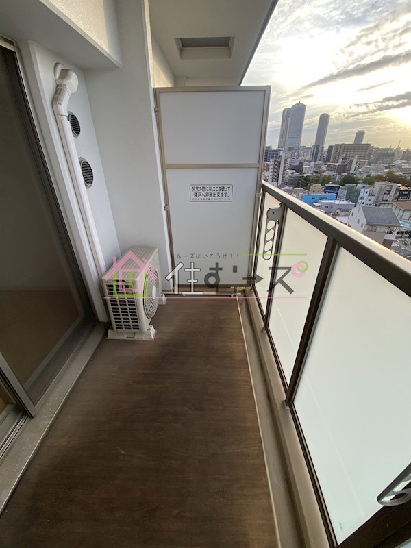 アドバンス大阪グロウスⅡ ベランダ