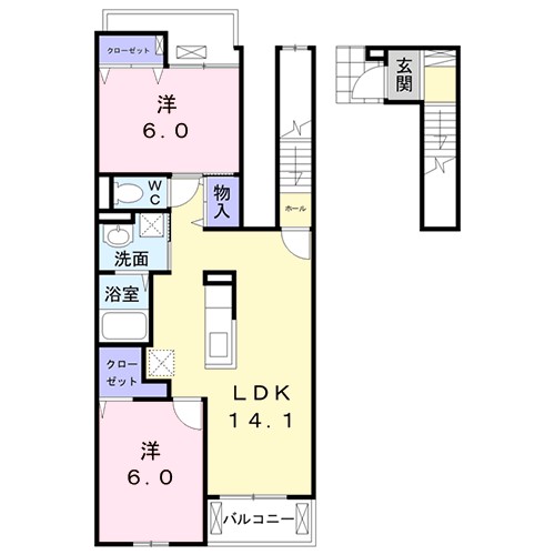 ケーズコート深井 間取り
