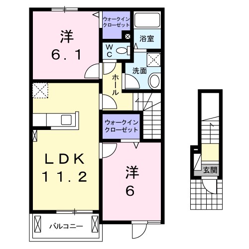 ヴィラ・アムール 間取り