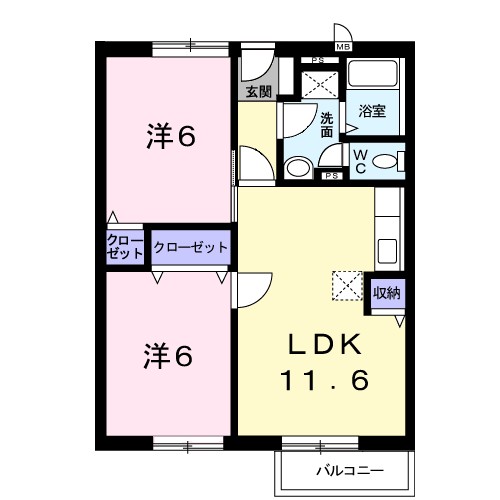 グランピアハイツ 間取り