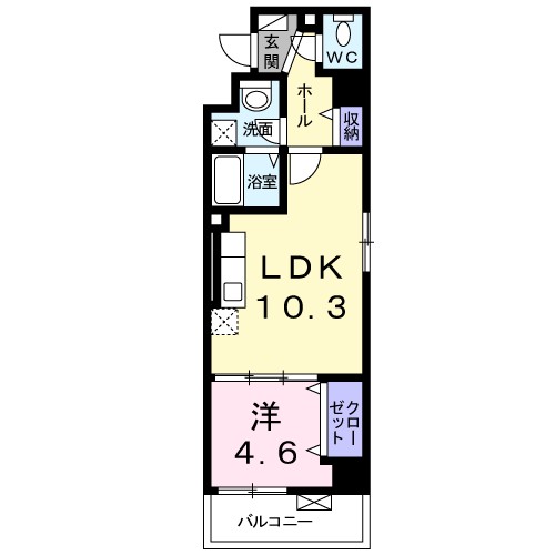 ハックベリー茨木南 間取り