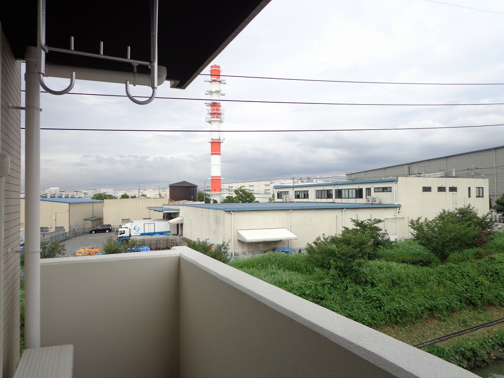 ハックベリー茨木南 ベランダ