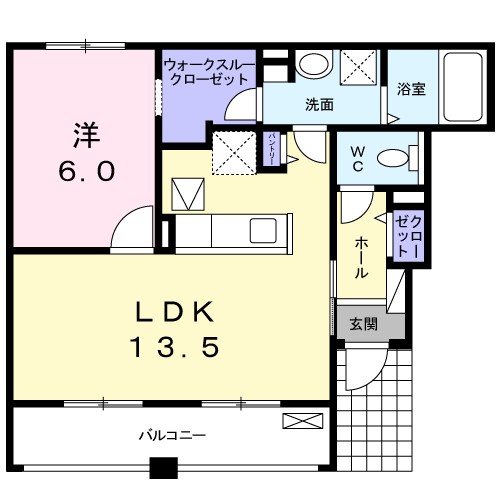 ル・リアン 間取り