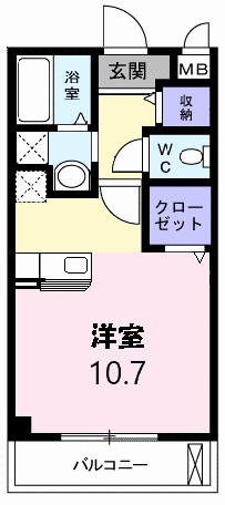 メゾン　アウローラ 間取り