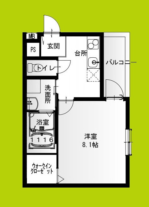 フジパレス今津中ウエスト 間取り