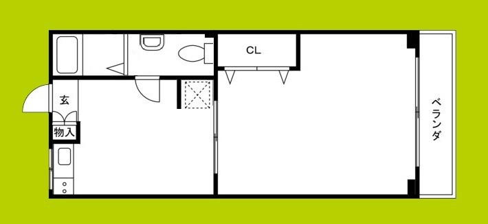 エクセル今里マンション 間取り
