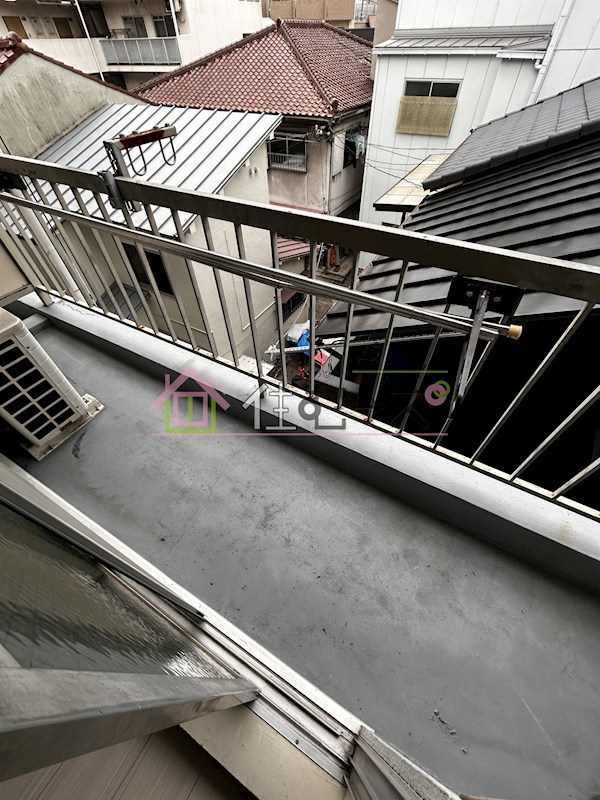 エクセル今里マンション ベランダ