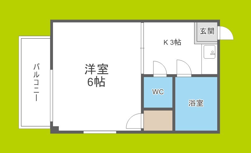 メゾンホワイティ 間取り