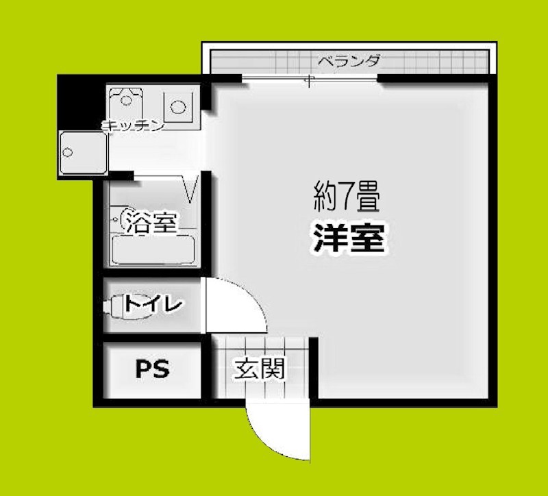ハイツサンフィルド 間取り