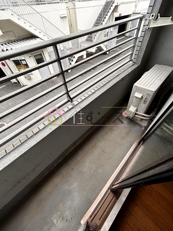 ハイツサンフィルド ベランダ