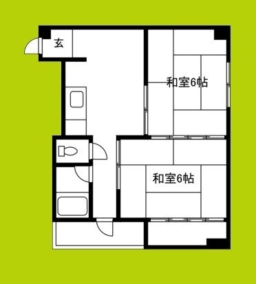 徳留ハイツ 間取り