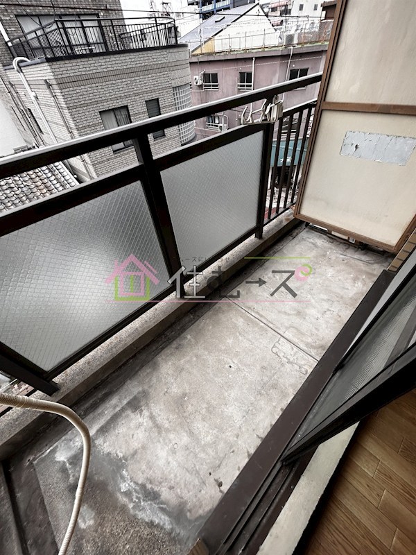 ローズマンション今里 ベランダ