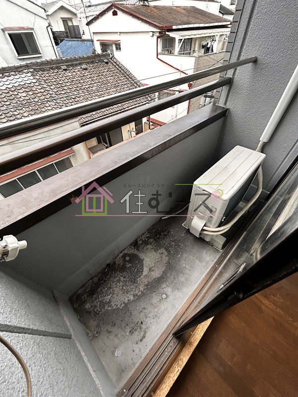 オズハイツ中川 ベランダ