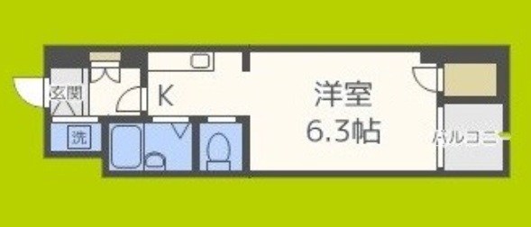 ベルシモンズ大阪港 間取り