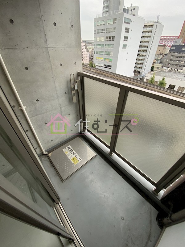 ベルシモンズ大阪港 ベランダ