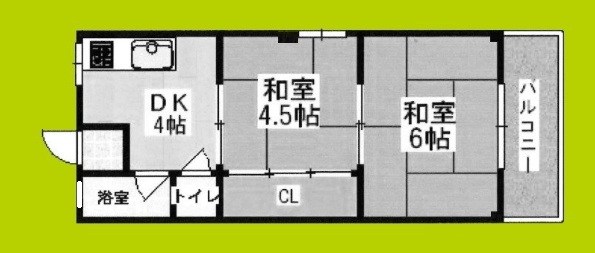 クオーレマンション巽北 間取り