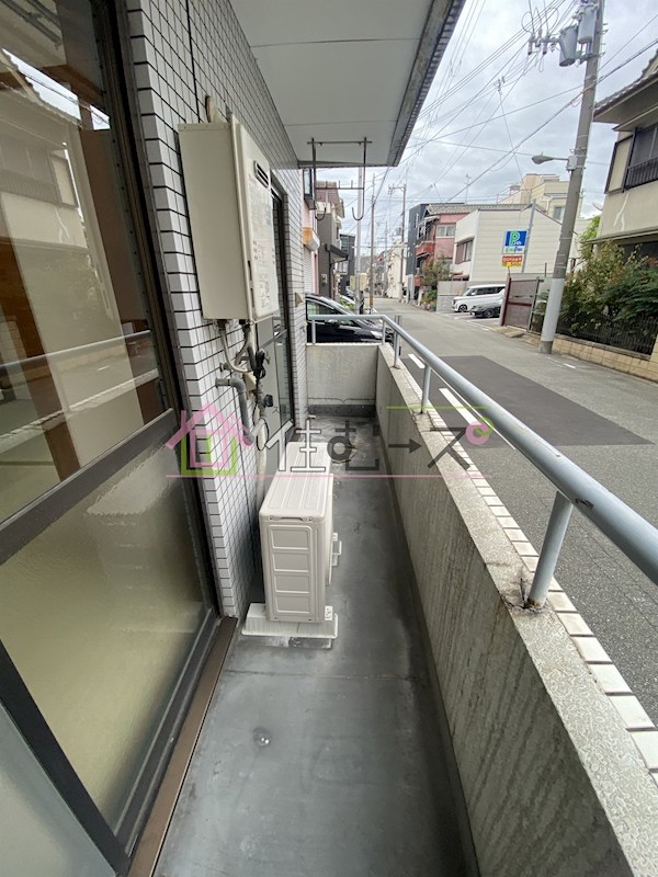 徳留ハイツ ベランダ