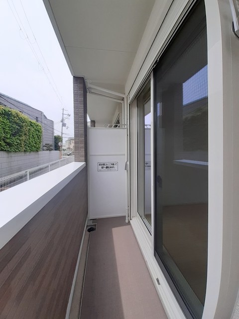 ヴィラ　キックス　フロントⅡ ベランダ