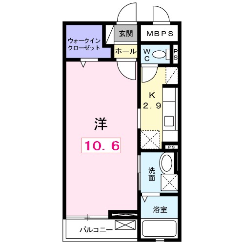 ミレ　オレイユ　ベル 間取り
