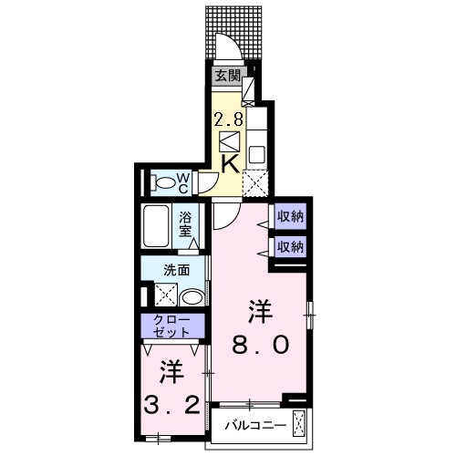 モデッサ　フェリーチェ 間取り