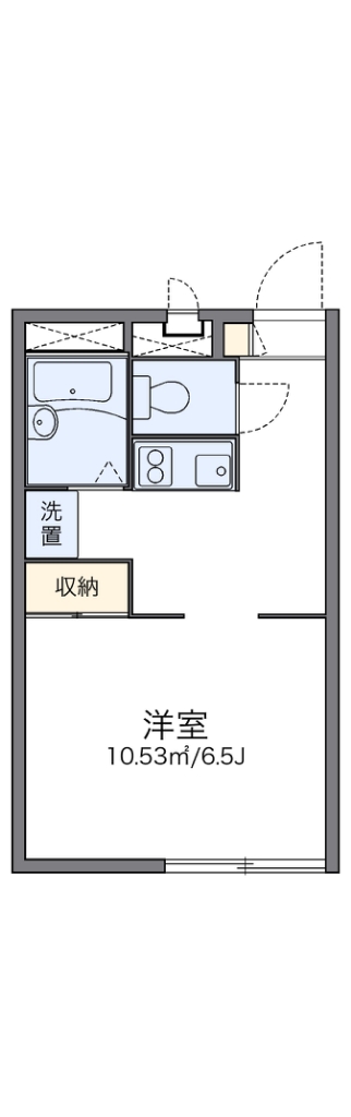 レオパレスサン・マックⅡ 間取り