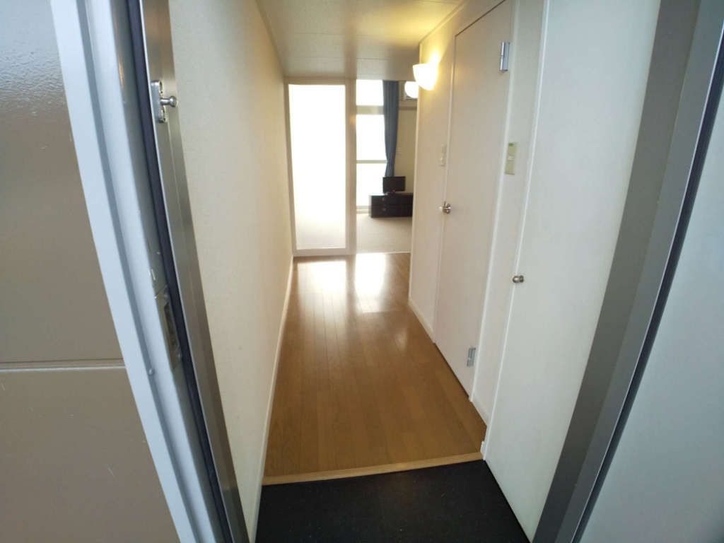 レオパレスサン・マックⅡ 玄関