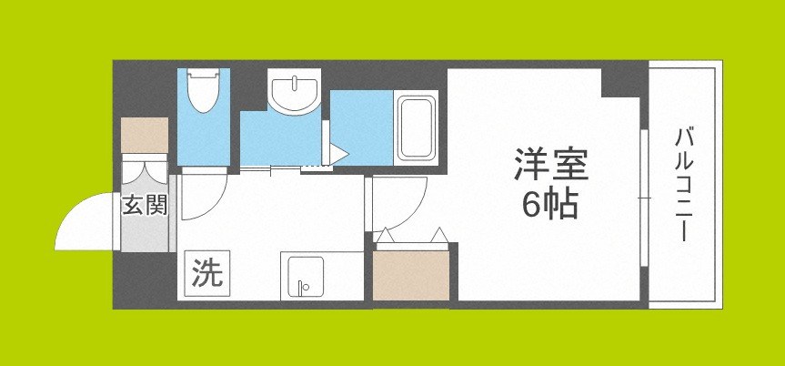 オズレジデンス今里NORTH 間取り