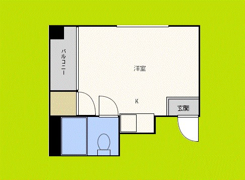 ソレイユ朝潮 間取り