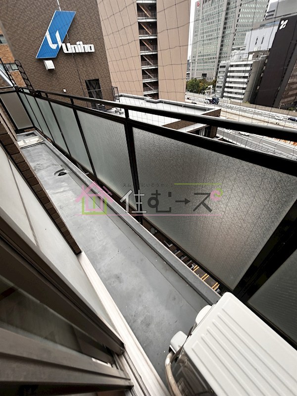 エステムコート新大阪Ⅲステーションプラザ ベランダ
