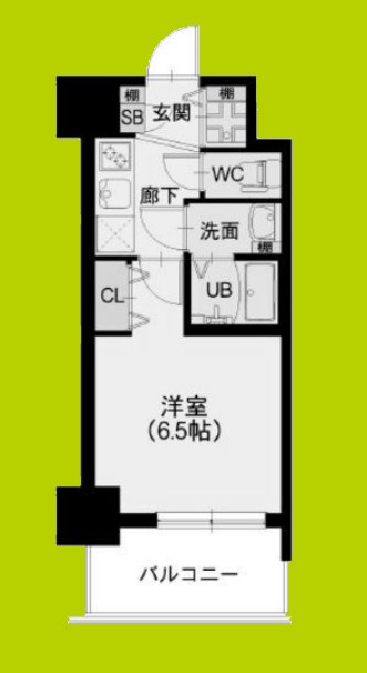 スプランディッド阿倍野 間取り