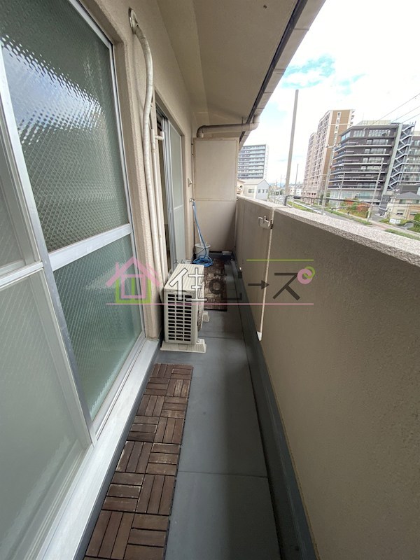 森本ハイツ ベランダ