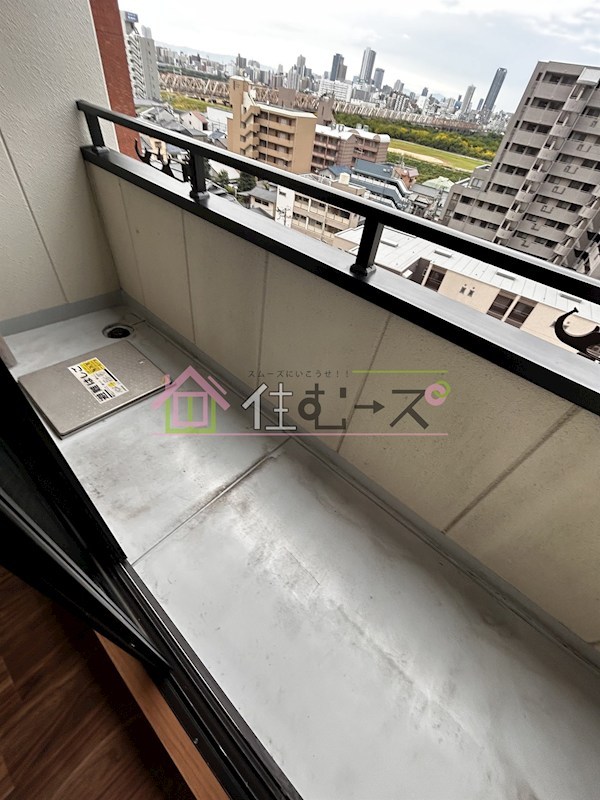 プリエール新大阪サウス ベランダ