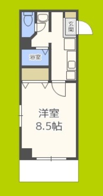 M'プラザ新大阪弐番館 間取り
