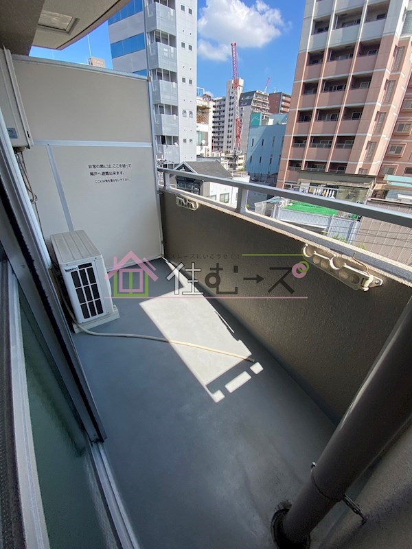 ドゥエリング桜川 ベランダ