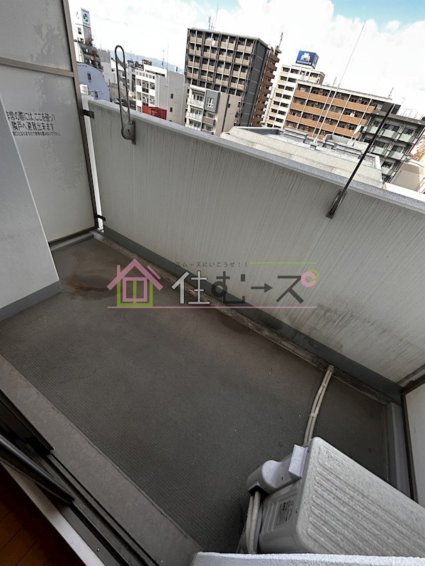 レジュールアッシュJUSO ベランダ