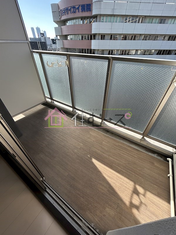 エステムコート阿波座プレミアム ベランダ