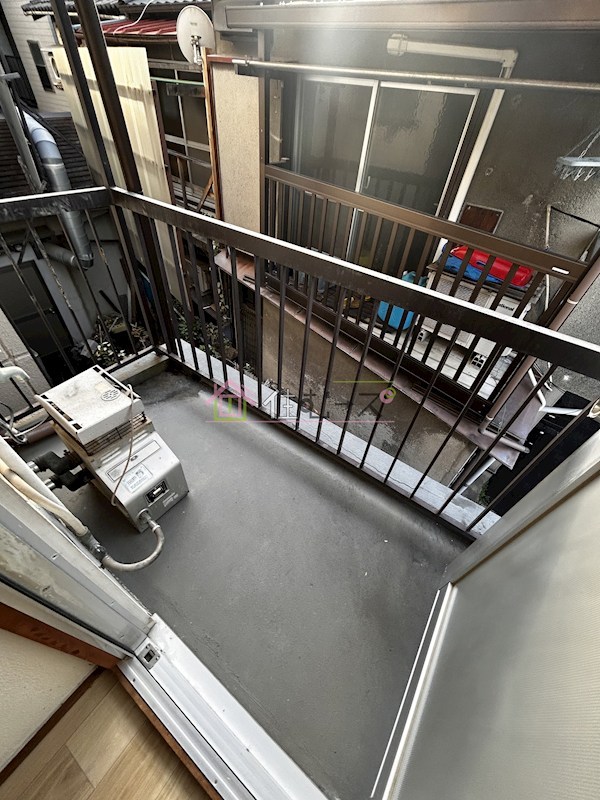 松清荘 ベランダ