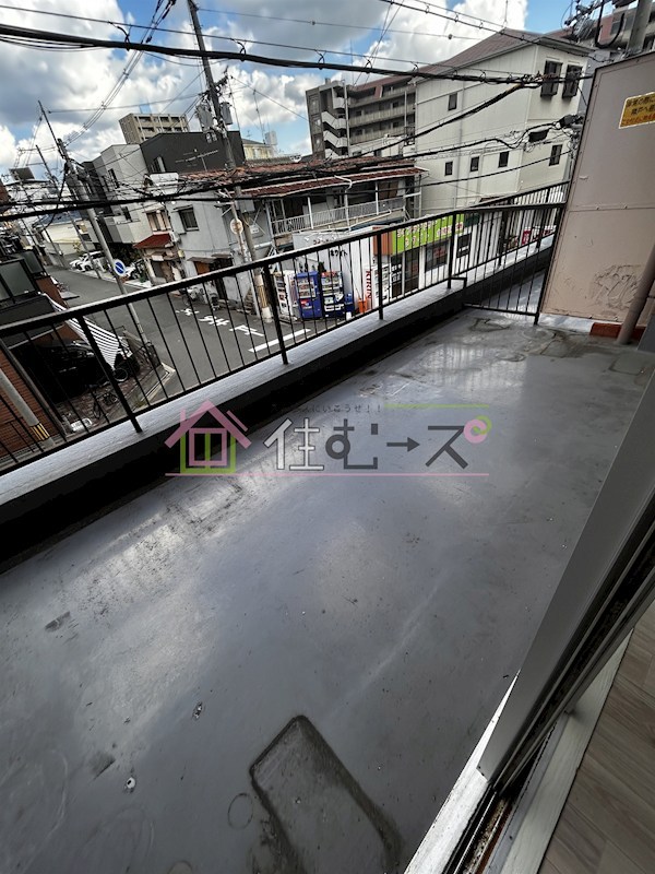 毛利マンション ベランダ