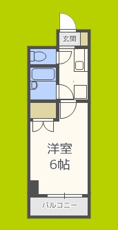 ローズコーポ新大阪8 間取り