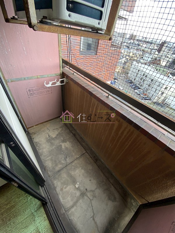 コミューズ新大阪 ベランダ