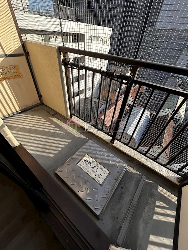 ローズコーポ新大阪8 ベランダ