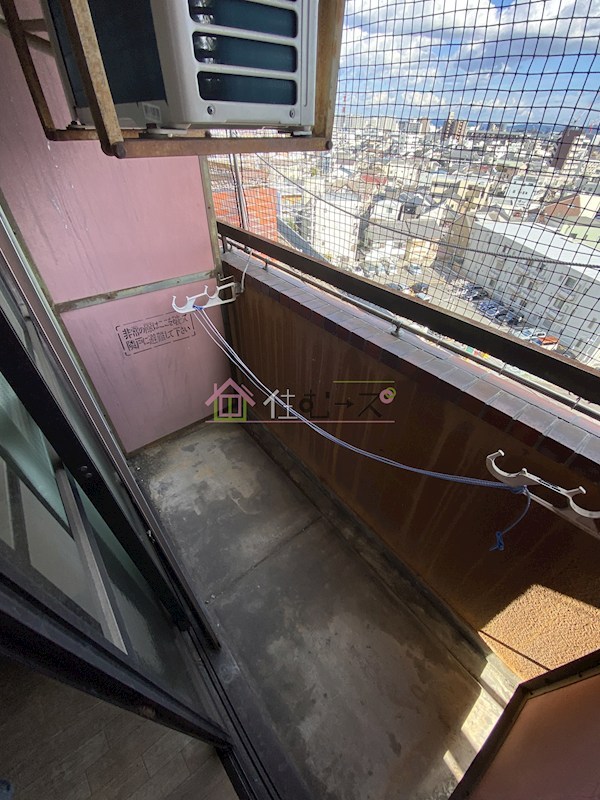 コミューズ新大阪 ベランダ