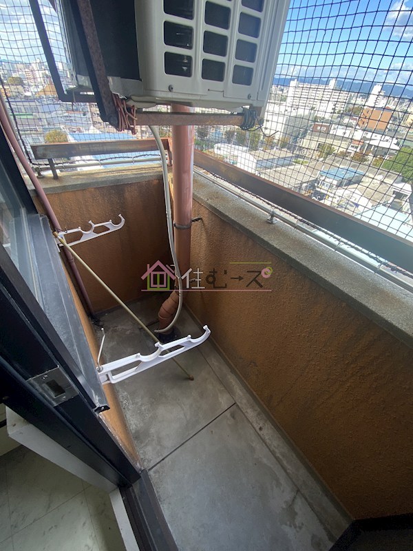 コミューズ新大阪 ベランダ