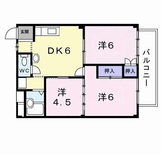 グリーンヒル松倉 間取り