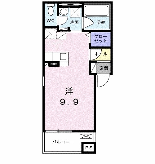 カルバス　ヴィラージュ 間取り