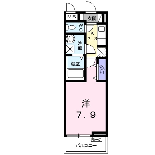 プレッソ　リンクウ 間取り