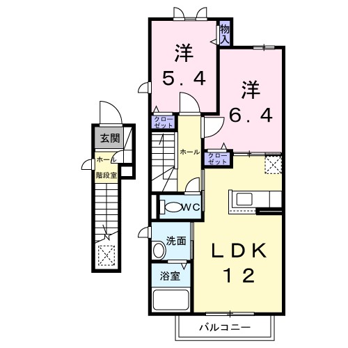 ホワイトハウスⅡ 間取り
